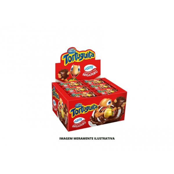 CHOCOLATE - TORTUGUITA - 15,5g BRIGADEIRO - DP24
